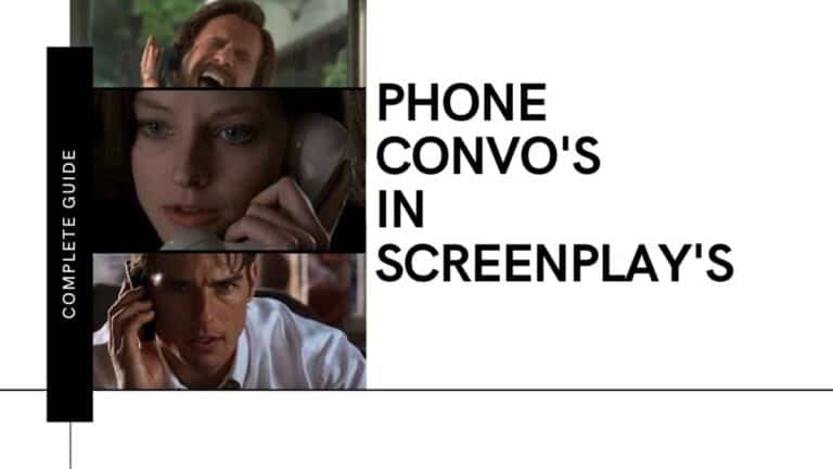 How To Write And Format A Phone Call In A Screenplay Examples 